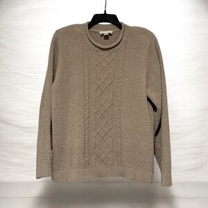 CJ Banks Women Tan Sweater